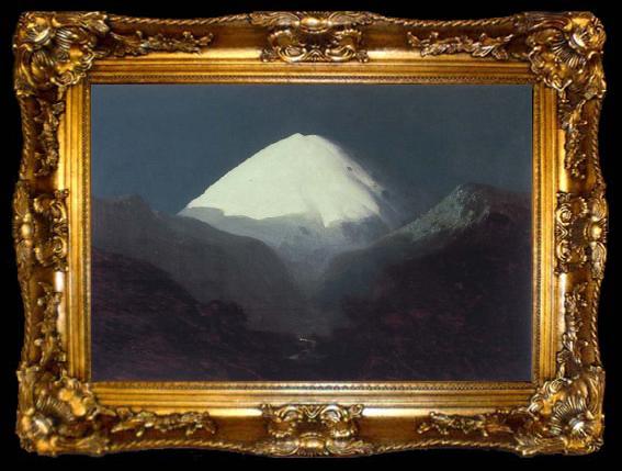 framed  Arkhip Ivanovich Kuindzhi Elbrus-Moonlight, ta009-2