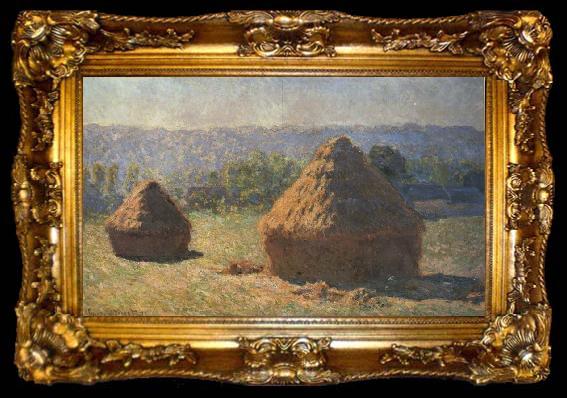 framed  Claude Monet Haystacks, ta009-2