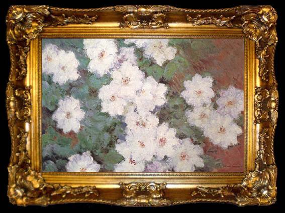 framed  Claude Monet Clematis, ta009-2