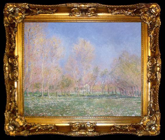 framed  Claude Monet Spring in Giveryny, ta009-2