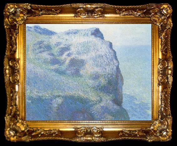 framed  Claude Monet The Pointe du Petit Ally, ta009-2