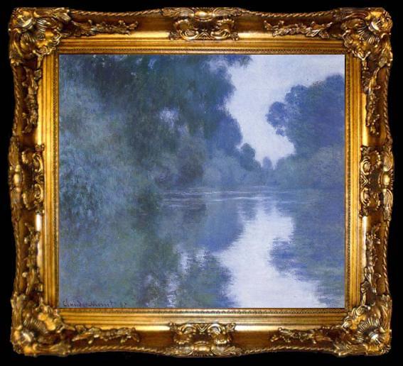 framed  Claude Monet Arm of the Seine near Giverny, ta009-2