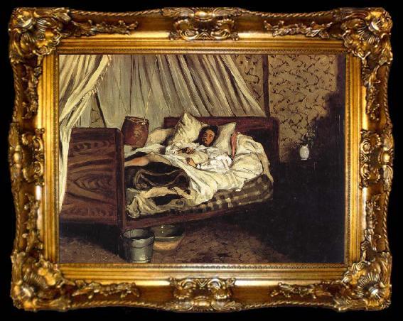 framed  Claude Monet Frederic Bazille, ta009-2