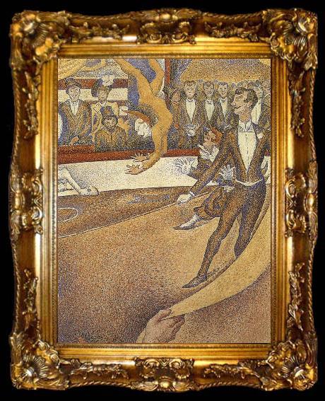 framed  Georges Seurat Circus, ta009-2