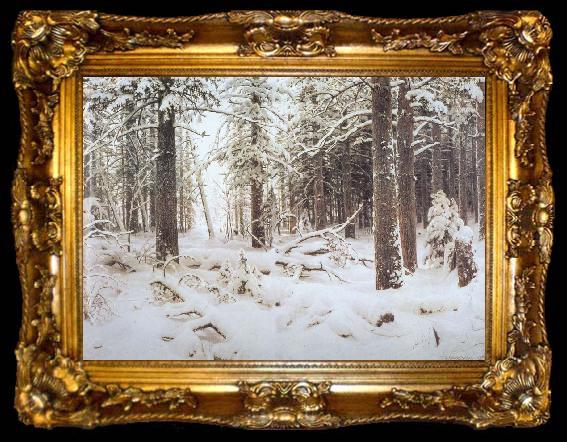 framed  Ivan Shishkin Winter, ta009-2