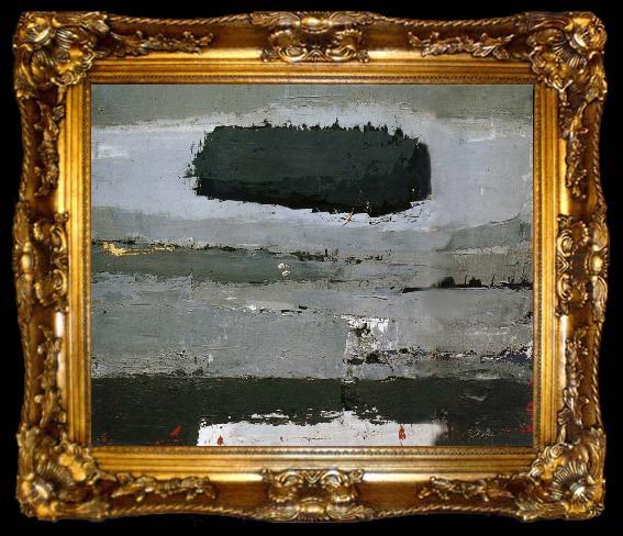 framed  Nicolas de Stael The Cloud of Landscape, ta009-2