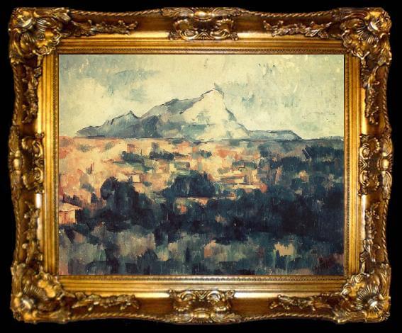framed  Paul Cezanne La Montagne, ta009-2