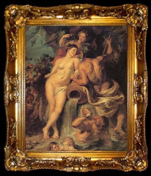 framed  Peter Paul Rubens The Union of Earth and Water, ta009-2