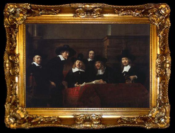 framed  REMBRANDT Harmenszoon van Rijn The Syndics, ta009-2