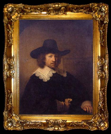 framed  REMBRANDT Harmenszoon van Rijn Nicolaes van Bambeeck, ta009-2