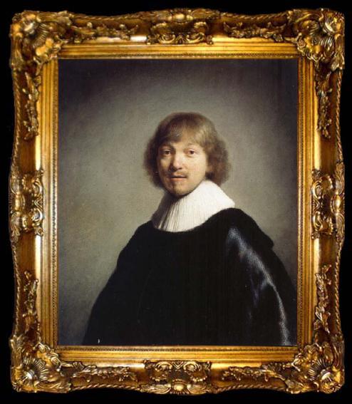 framed  REMBRANDT Harmenszoon van Rijn Jacques de Gheyn III, ta009-2
