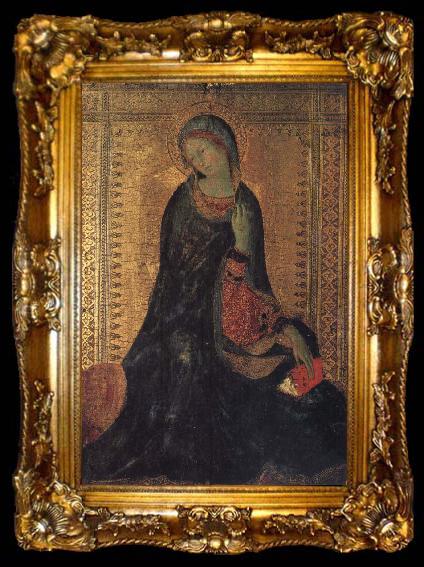 framed  Simone Martini Madonna of the Annunciation, ta009-2