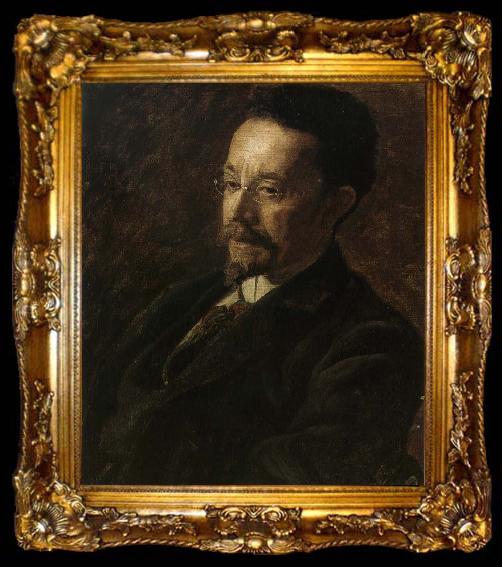 framed  Thomas Eakins The portrait of Henry, ta009-2