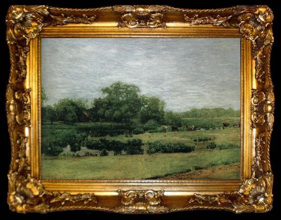 framed  Thomas Eakins The Lawn, ta009-2