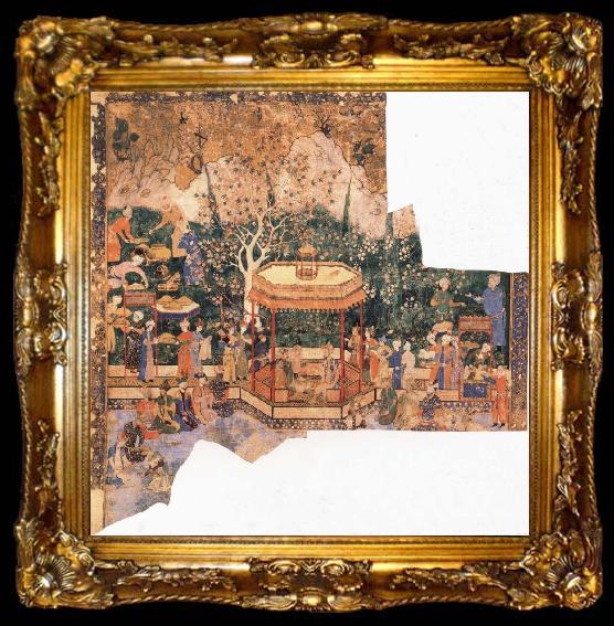framed  unknow artist Princes of the House of Timur., ta009-2