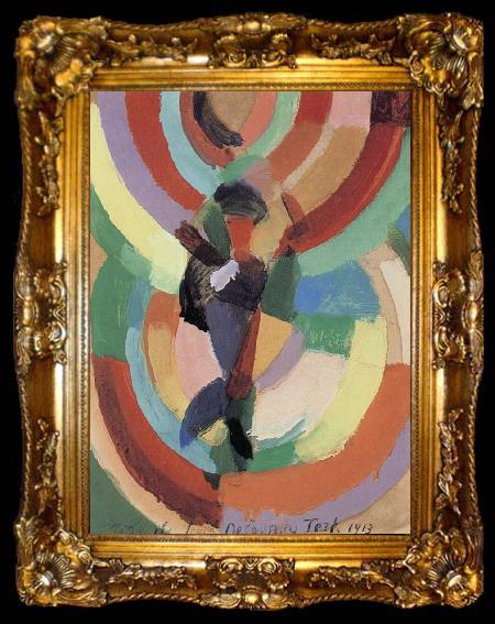 framed  Delaunay, Robert Dress, ta009-2