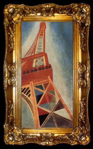 framed  Delaunay, Robert Eiffel Tower, ta009-2