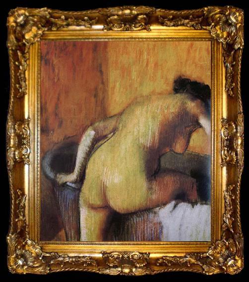 framed  Edgar Degas Balneation, ta009-2