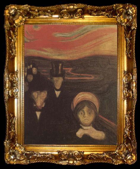 framed  Edvard Munch Inquietude, ta009-2