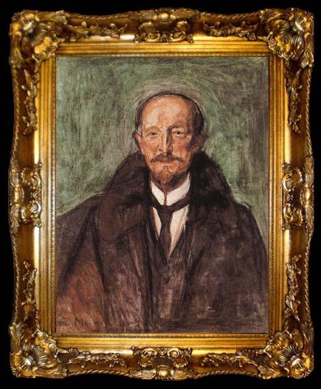 framed  Edvard Munch Portrait, ta009-2