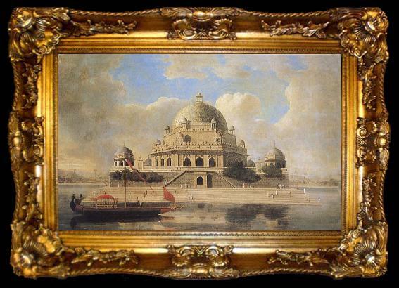 framed  Francis Swain Ward Mausoleum of Sher Shar,Sasaram,Bihar, ta009-2