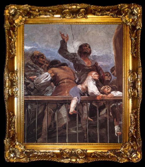 framed  Francisco Goya No title, ta009-2