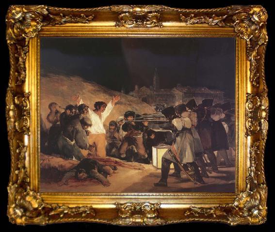 framed  Francisco Goya Third of May 1808.1814, ta009-2