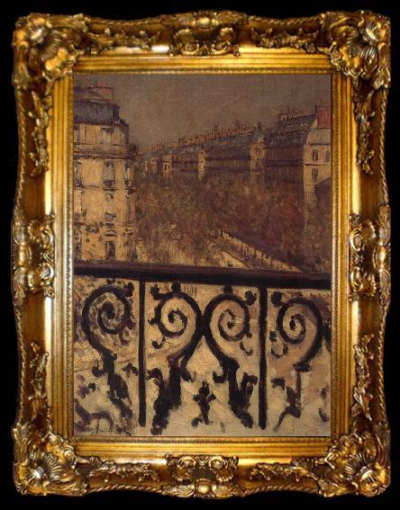 framed  Gustave Caillebotte Paris, ta009-2