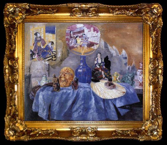 framed  James Ensor Chinoiseries, ta009-2