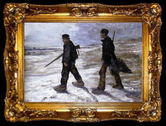 framed  James Ensor The Poachers, ta009-2