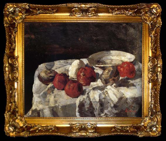 framed  James Ensor The Red apples, ta009-2