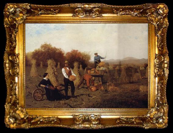 framed  John Whetten Ehninger October, ta009-2
