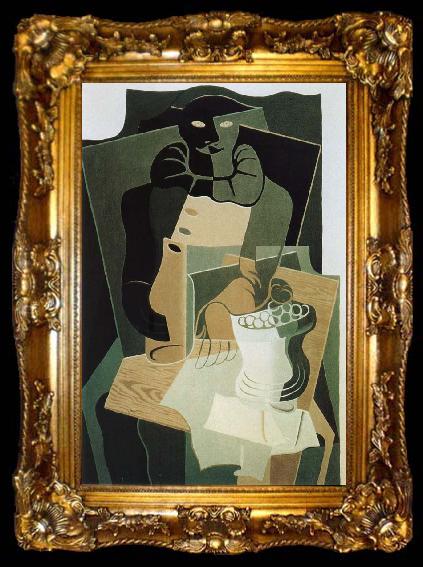 framed  Juan Gris Composition of a picture, ta009-2