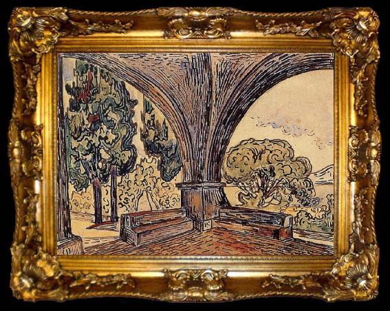framed  Paul Signac Chapel, ta009-2