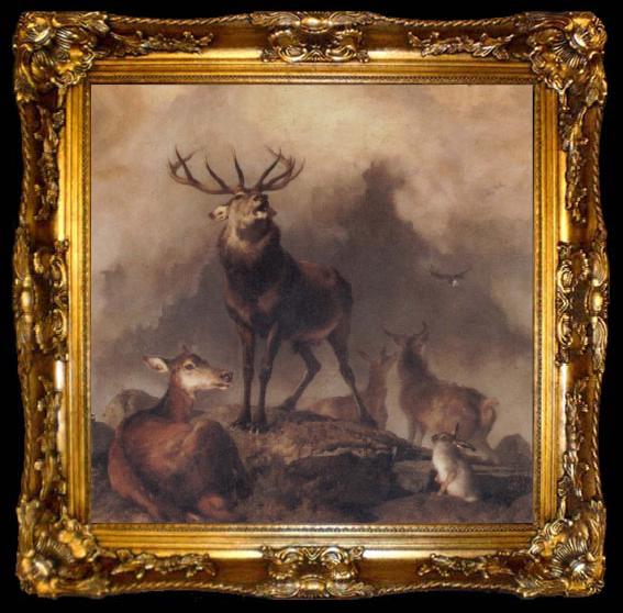 framed  Sir Edwin Landseer A Majestic Gathering, ta009-2