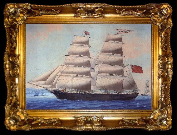 framed  unknow artist Marine Painting, ta009-2