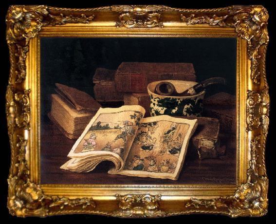 framed  Hirst, Claude Raguet A Janpanese Tale, ta009-2
