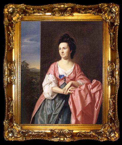 framed  John Singleton Copley Mrs.Sylvester, ta009-2