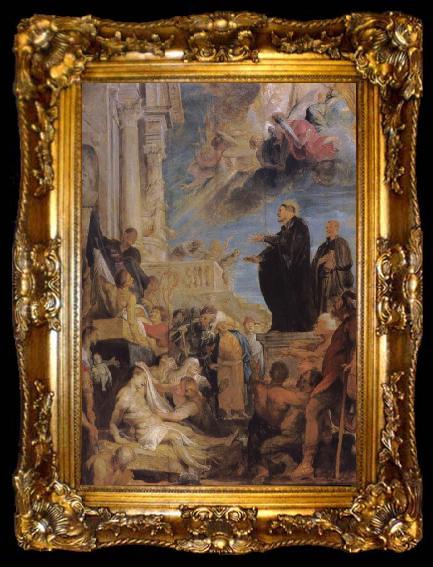 framed  Peter Paul Rubens Miracles of St Francis Xavier, ta009-2