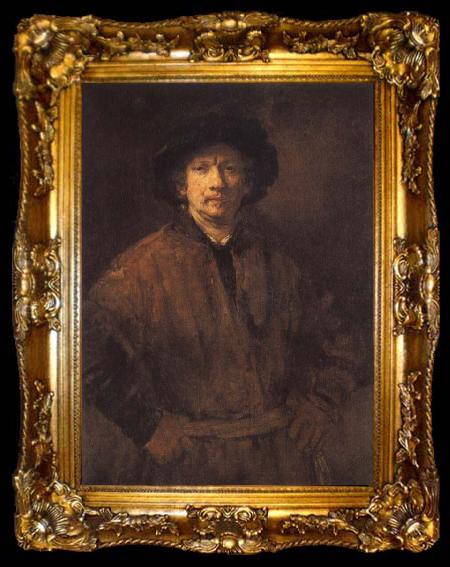 framed  REMBRANDT Harmenszoon van Rijn The Large Self-Portrait, ta009-2