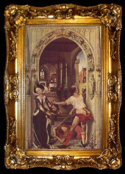 framed  Rogier van der Weyden St.John Altarpiece, ta009-2