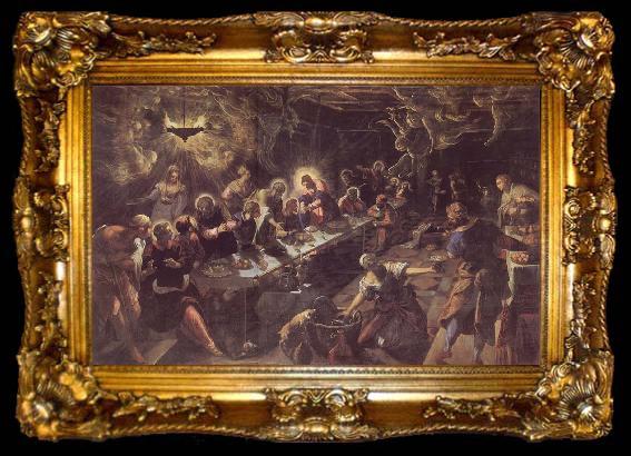 framed  Tintoretto The communion, ta009-2