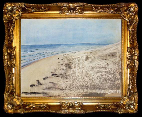 framed  William Stott of Oldham Sand-dunes, ta009-2