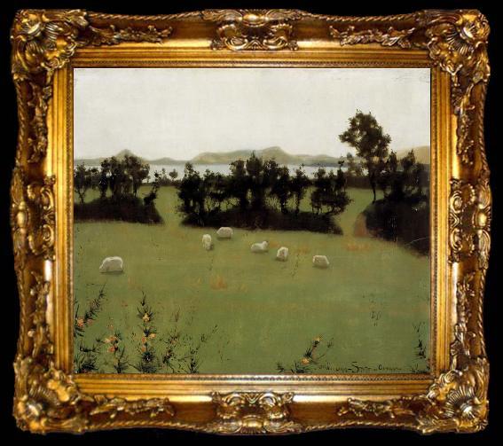 framed  William Stott of Oldham Ravenglass, ta009-2