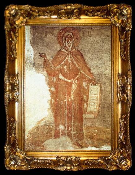 framed  unknow artist The prophet Henoch and its writing, ta009-2