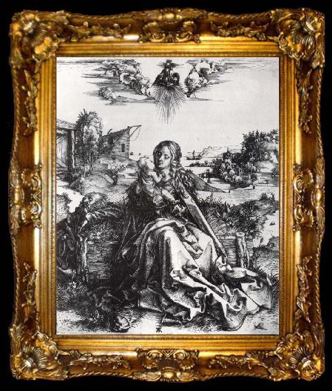framed  Albrecht Durer The holy family with the dragonfly, ta009-2
