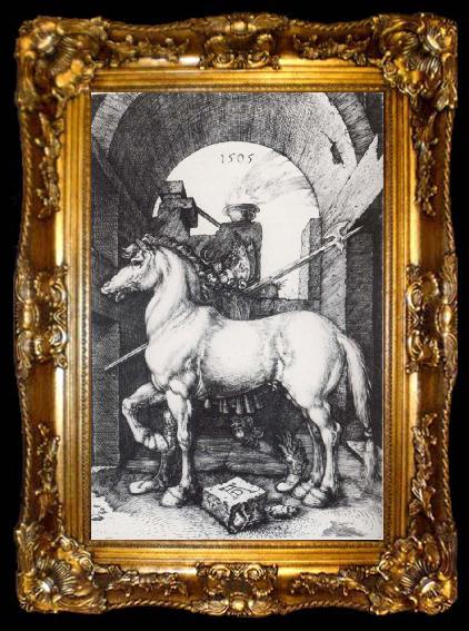 framed  Albrecht Durer The Small Horse, ta009-2