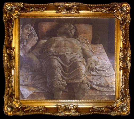 framed  Andrea Mantegna De died Christ, ta009-2
