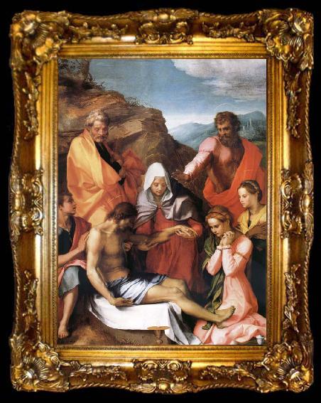 framed  Andrea del Sarto Sounds appealing with holy, ta009-2