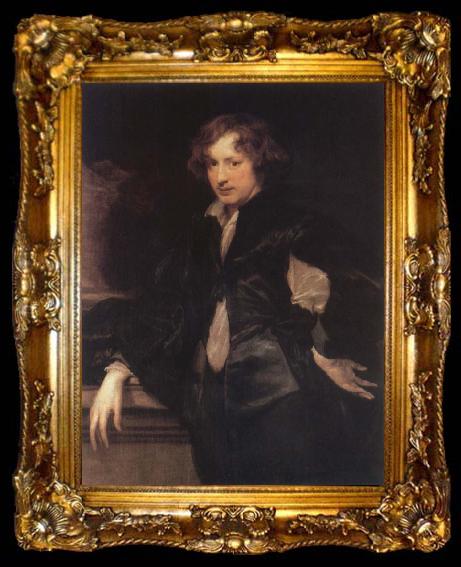 framed  Anthony Van Dyck Self-Portrait, ta009-2